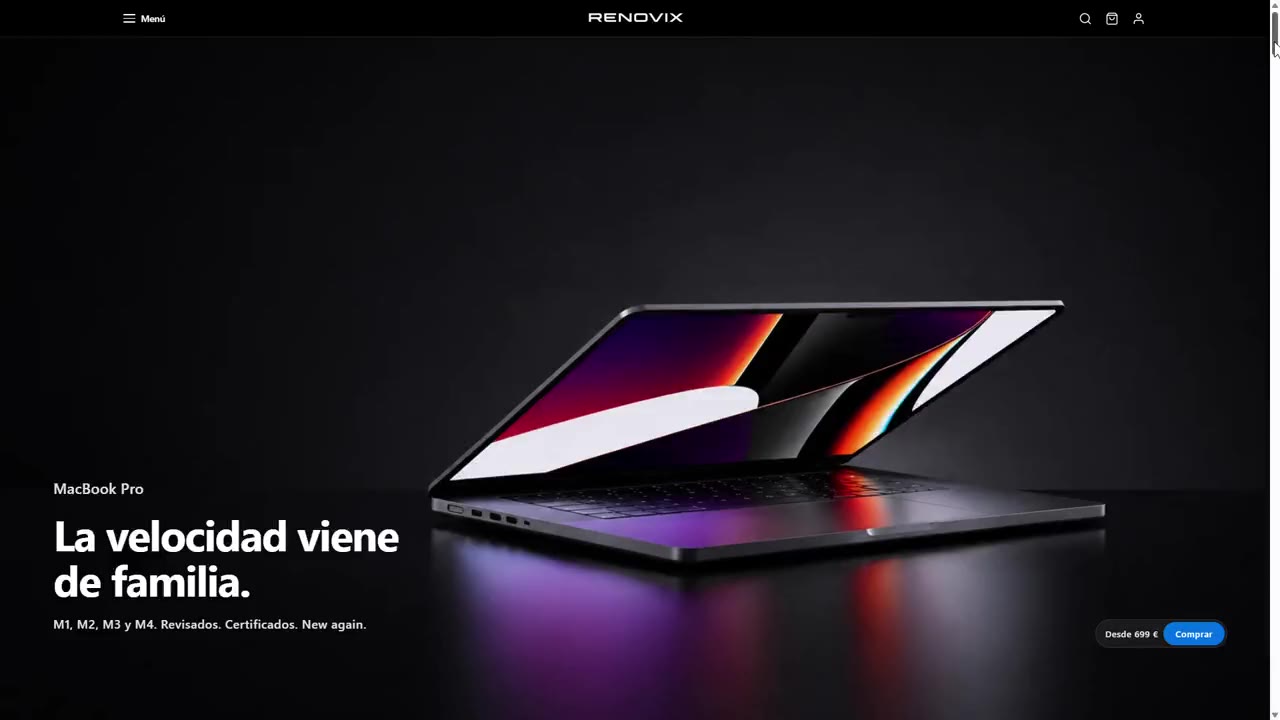 Renovix — MacBook Pro